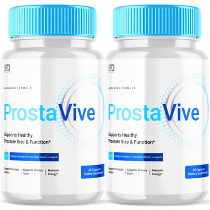 Prosta Vive Supplements for Men - Enhanced Wellness and Vitality (2 Pack)