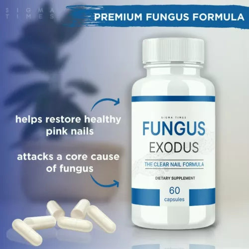 Fungus Exodus Pills to Combat Toenail Fungus and Restore Nail Health 60ct