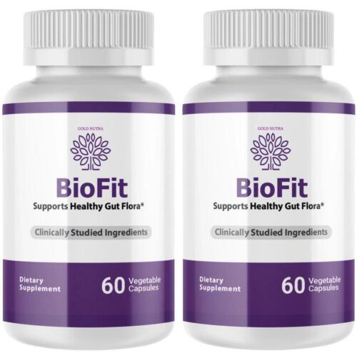 (2 Pack) BioFit Probiotic Pills (2021 Formula) Weight Loss Supplement 810077532607