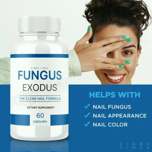 Fungus Exodus Pills to Combat Toenail Fungus and Restore Nail Health 60ct