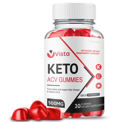 Vista Keto ACV Gummies Maximum Strength Official Keto Gummy Weight Loss (1 Pack)