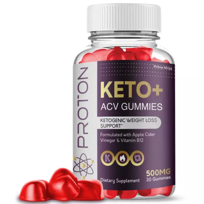 Proton Keto ACV gummies, Proton Gummies Maximum Strength Official (2 Pack)