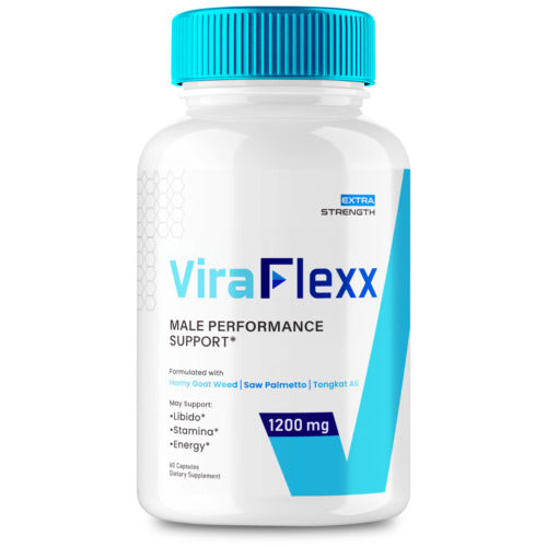 ViraFlexx Capsules, Vira Flexx Men Dietary Supplement Pills (60 Capsules)