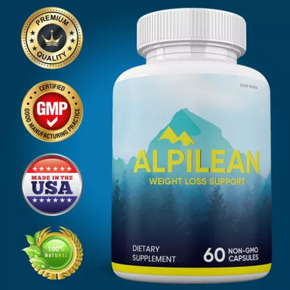 (5 Pack) Alpilean Pills, Advanced Formula Supplement, Original Maximum Strength