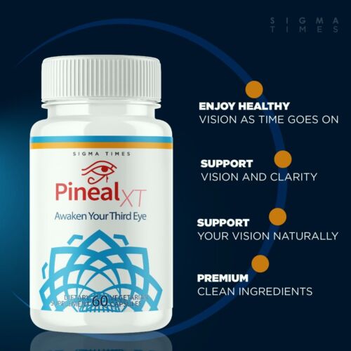 Pineal XT Capsules to Support Pineal Gland Functions and Energy Levels 60ct